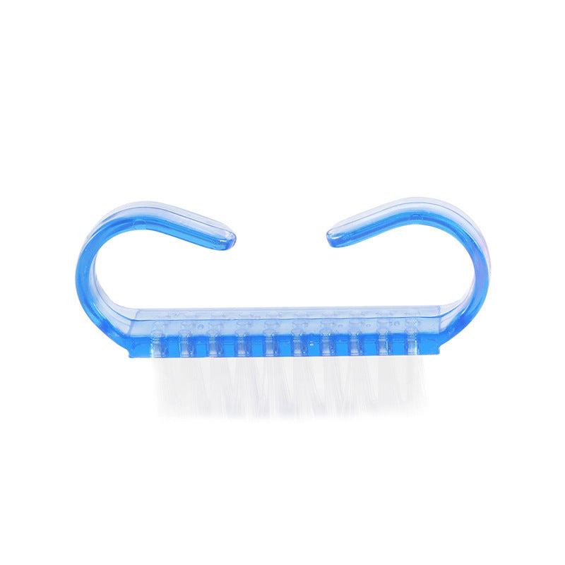 Double Sided Nail Cleaning Brush with Handle Gomaki