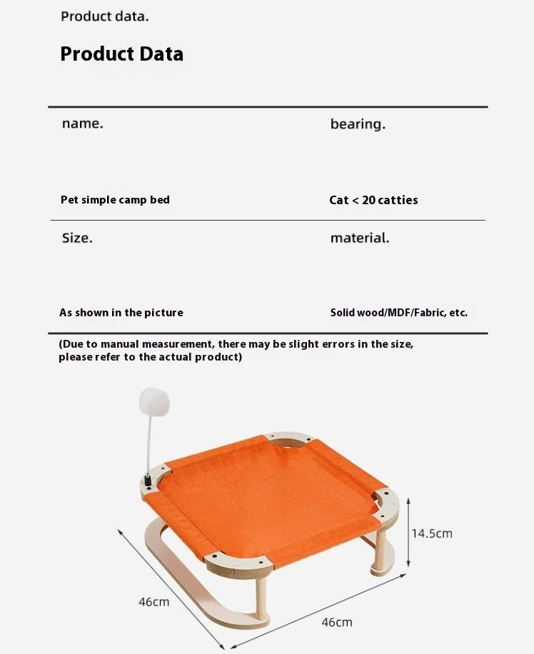 Minimalist Washable Cat Dog Bed Gomaki