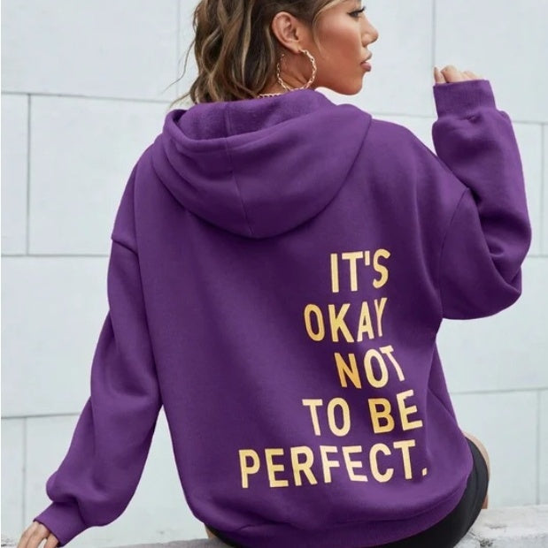 Women Oversized Printed Hoodie Gomaki