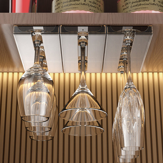 Under Cabinet Wine Glass Rack Gomaki