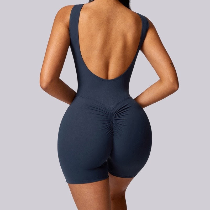 Women Sleeveless Bodycon Romper