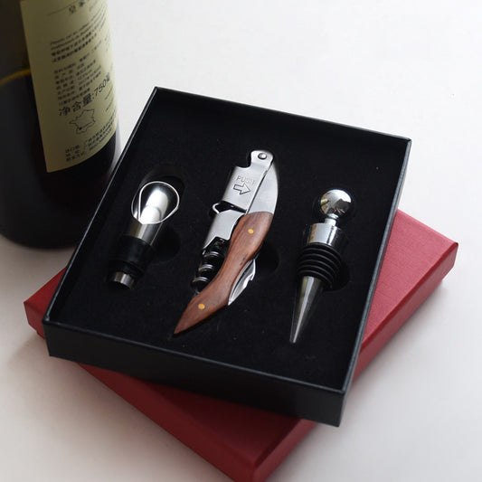 Premium 3 Piece Wine Gift Set Gomaki