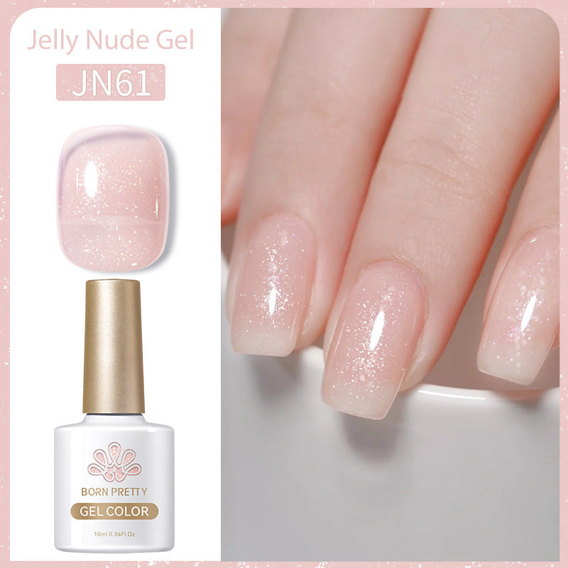 Born Pretty Jelly Nude Gel Nail Polish Gomaki