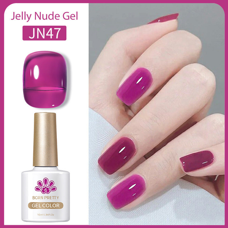 Born Pretty Jelly Nude Gel Nail Polish Gomaki