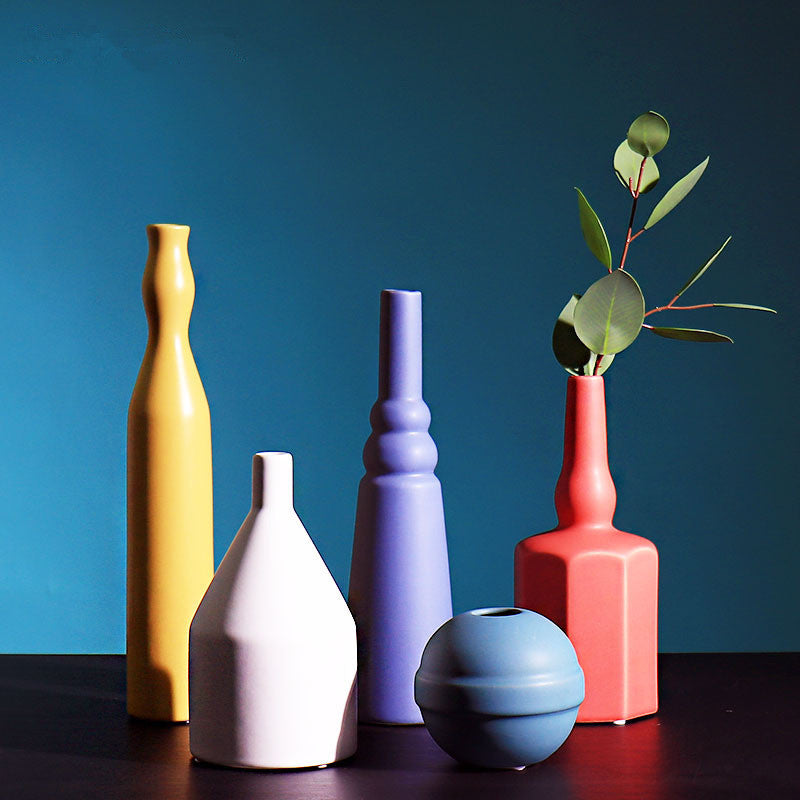 Colorful Ceramic Vases Gomaki