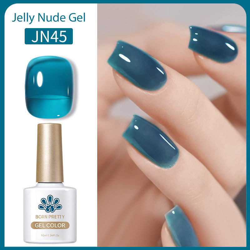 Born Pretty Jelly Nude Gel Nail Polish Gomaki