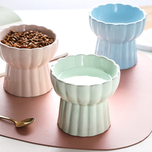 Ceramic Pet Food Bowl Gomaki