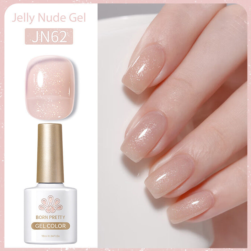 Born Pretty Jelly Nude Gel Nail Polish Gomaki