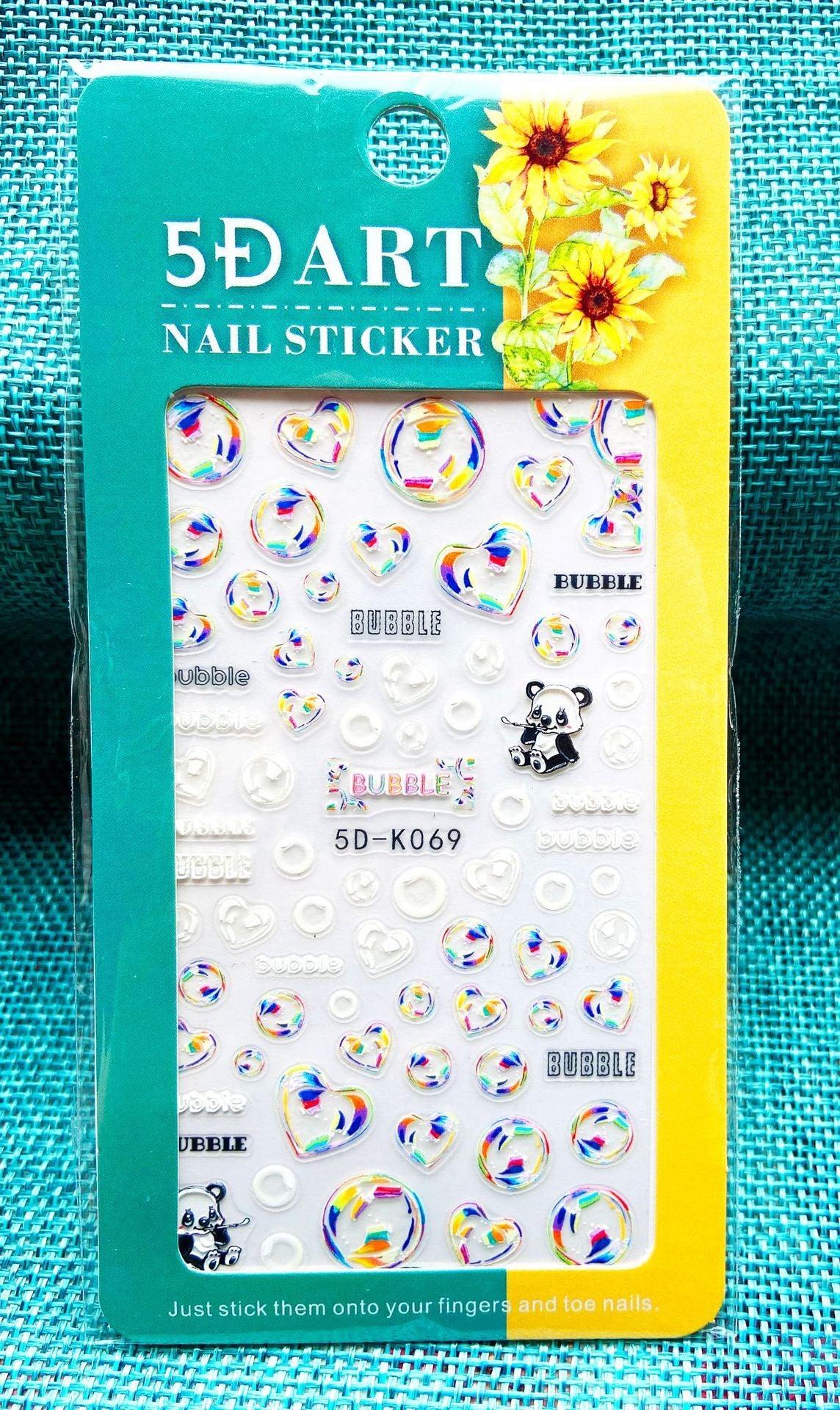 Art French Tip Nail Stickers Gomaki