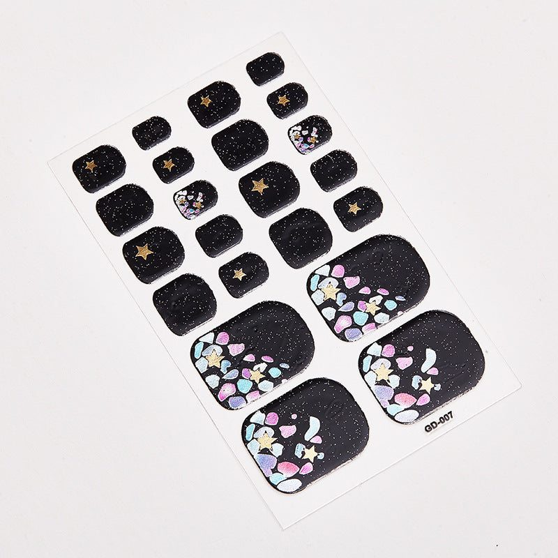 Premium Nail Foot Art Stickers By Gomaki