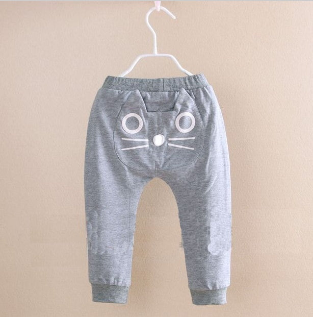 Pantaloni con orecchie da gatto per bambini Gomaki