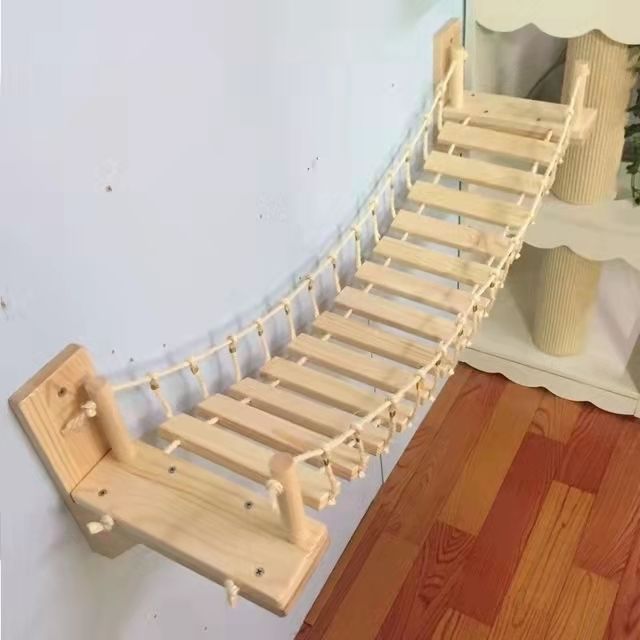 Cat Toy Crawl Supplies Suspension Bridge Gomaki