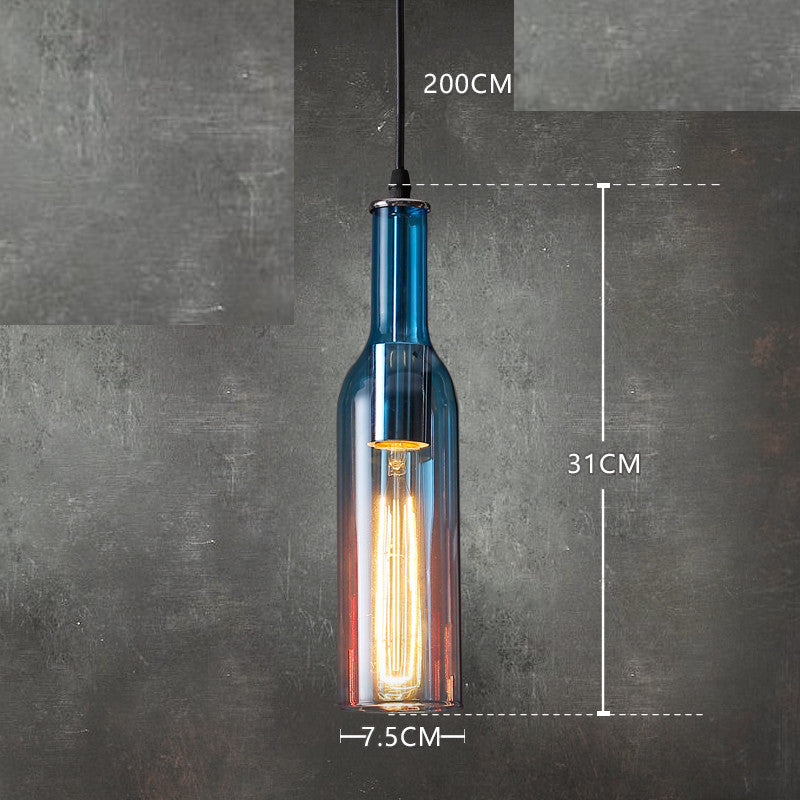 Modern Wine Bottle Pendant Lights Gomaki