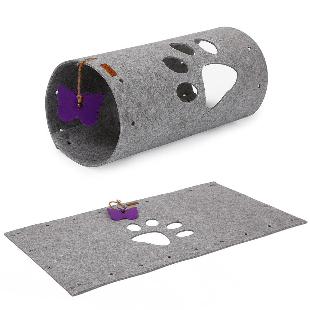 Felt Cloth Cat Tunnel Gomaki