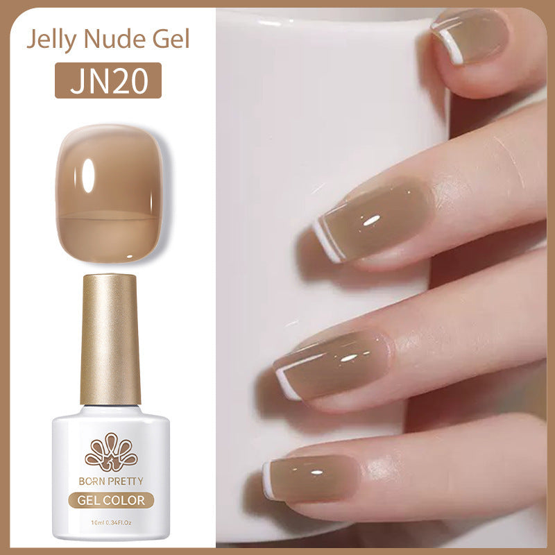 Born Pretty Jelly Nude Gel Nail Polish Gomaki