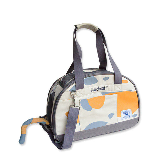 Geometric Pattern Nylon Pet Carrier Bag Gomaki
