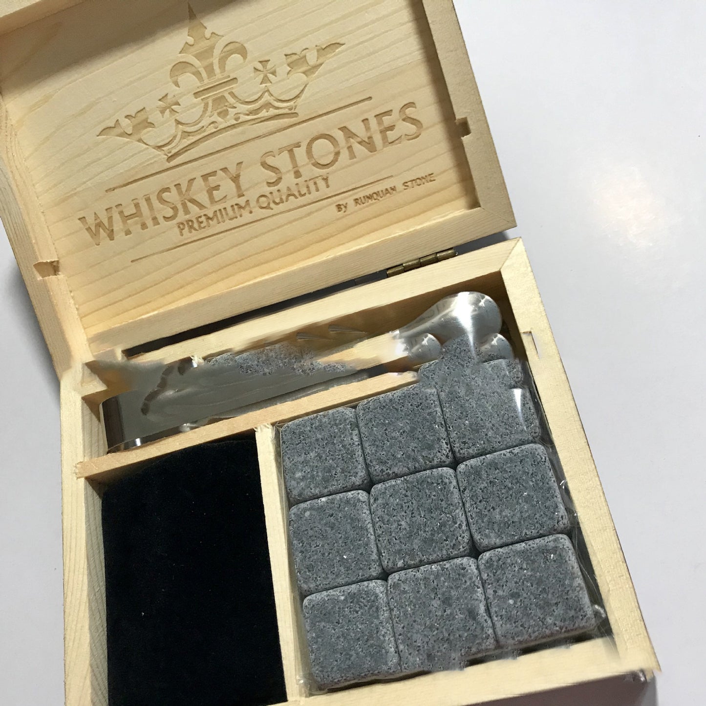 Premium Whiskey Stones Gift Set Ice Gomaki