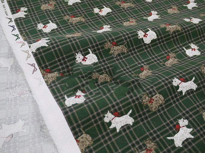 Dog Plaid Printed Clothing Tablecloth Gomaki Shop