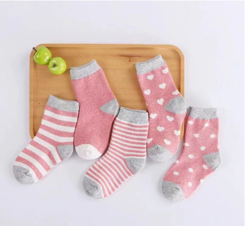 Baby Cotton Socks Set Gomaki