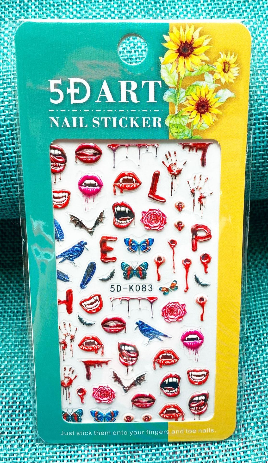 Art French Tip Nail Stickers Gomaki