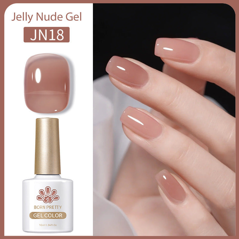 Born Pretty Jelly Nude Gel Nail Polish Gomaki