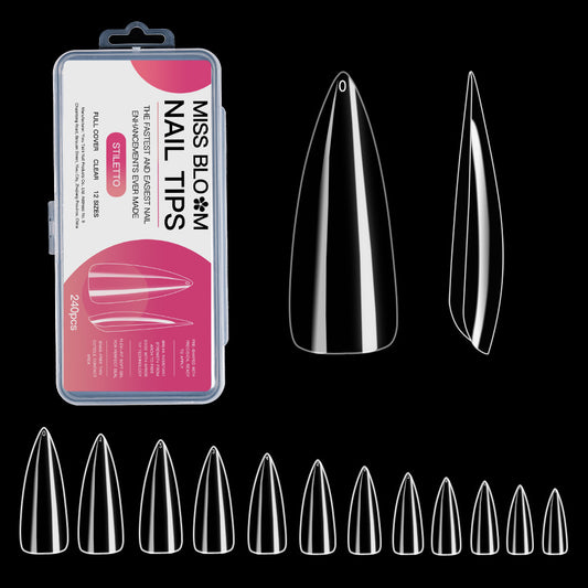 Miss Bloom Stiletto Nail Tips Gomaki