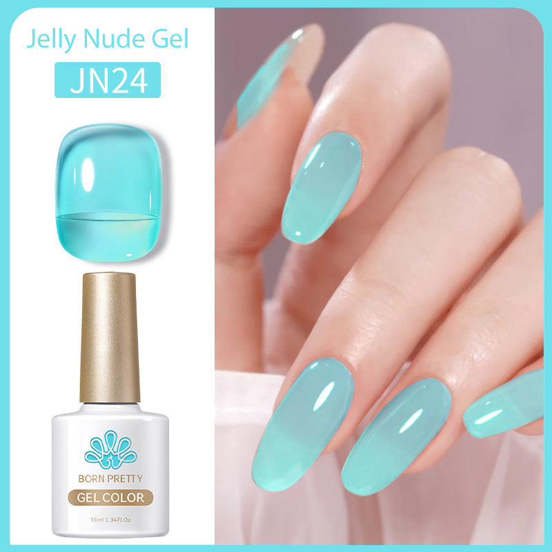 Born Pretty Jelly Nude Gel Nail Polish Gomaki