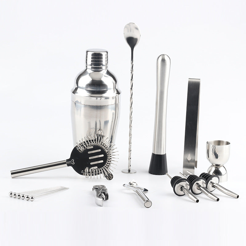 Professional Stainless Steel Cocktail Shaker Set Gomaki