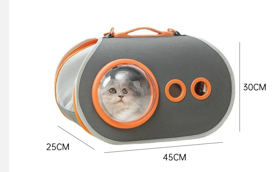 Space Capsule Pet Carrier Gomaki Shop
