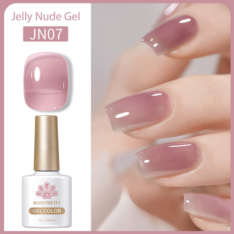 Born Pretty Jelly Nude Gel Nail Polish Gomaki