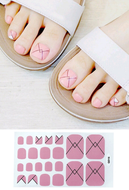 Artistic Nail Foot Sticker Waterproof  Gomaki