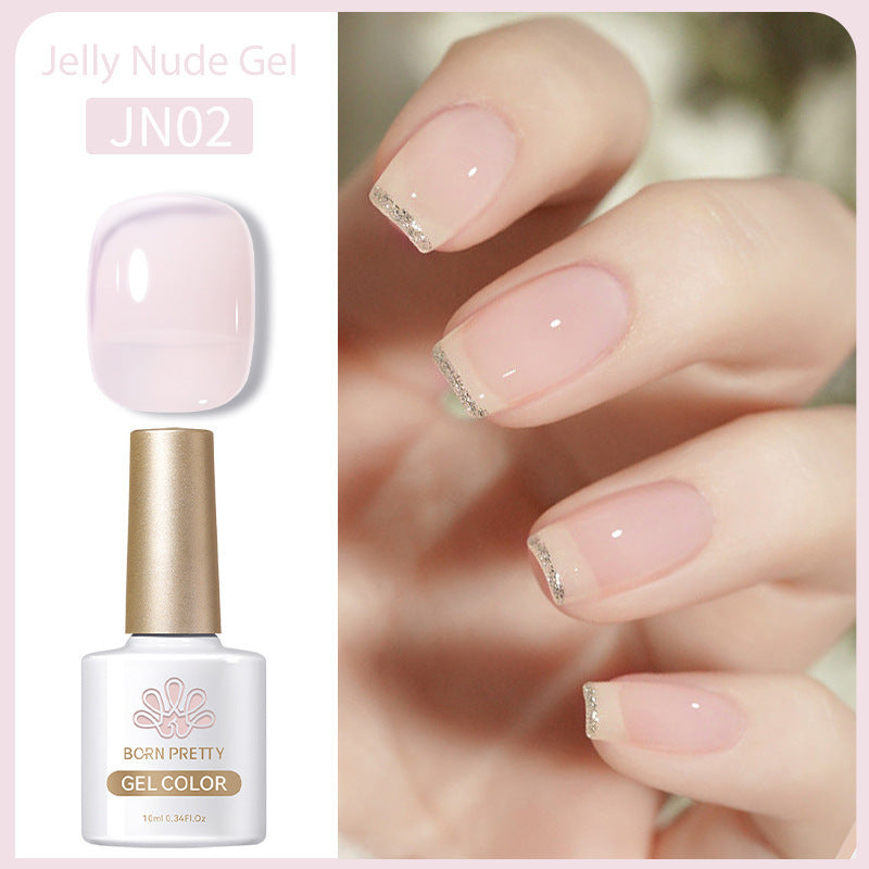 Born Pretty Jelly Nude Gel Nail Polish Gomaki