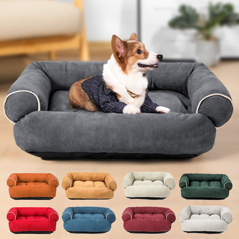 Luxury Plush Pet Sofa Bed Gomaki Shop