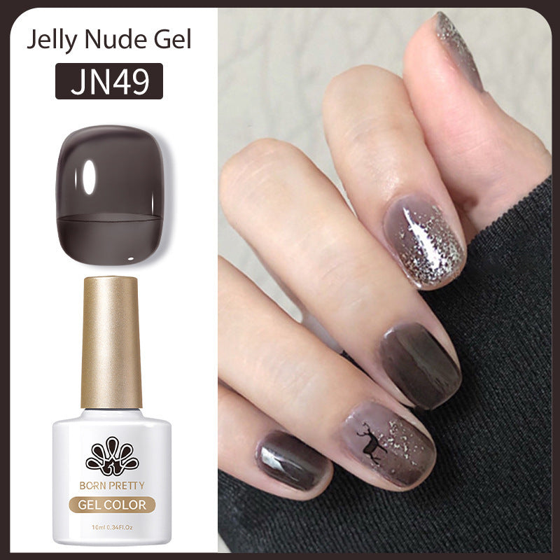 Born Pretty Jelly Nude Gel Nail Polish Gomaki