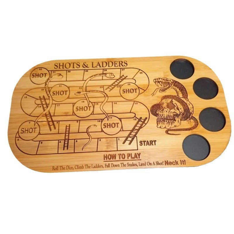 Shots & Ladders Drinking Game Set Gomaki