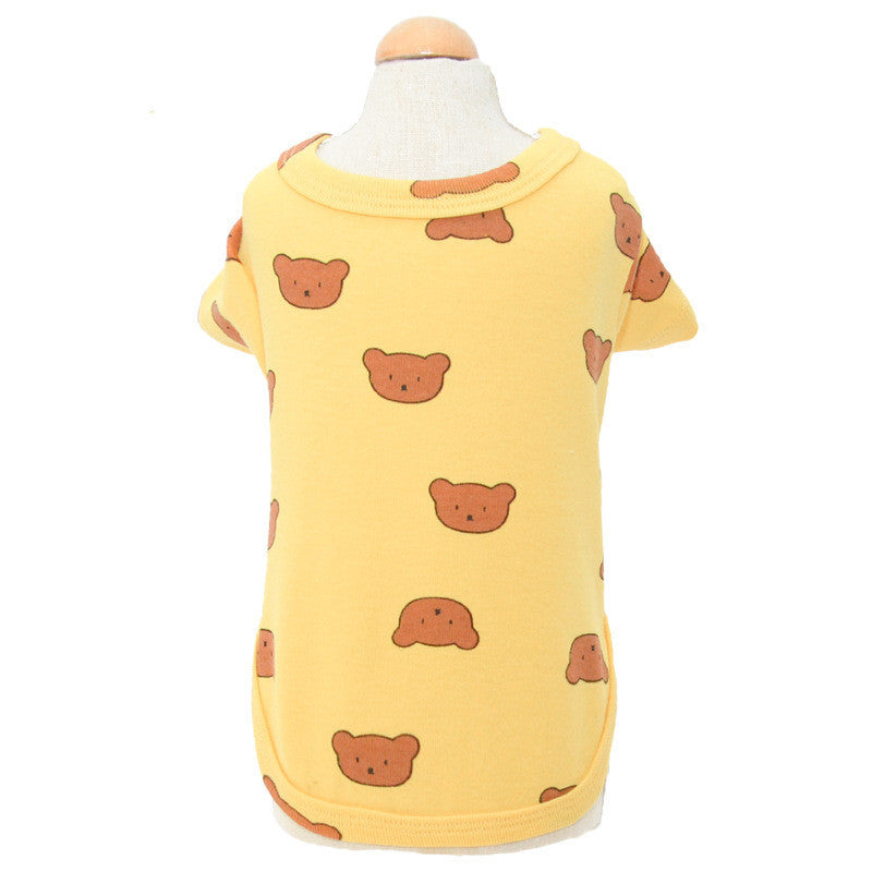 Cartoon Printed Dog T Shirt Gomaki Shop