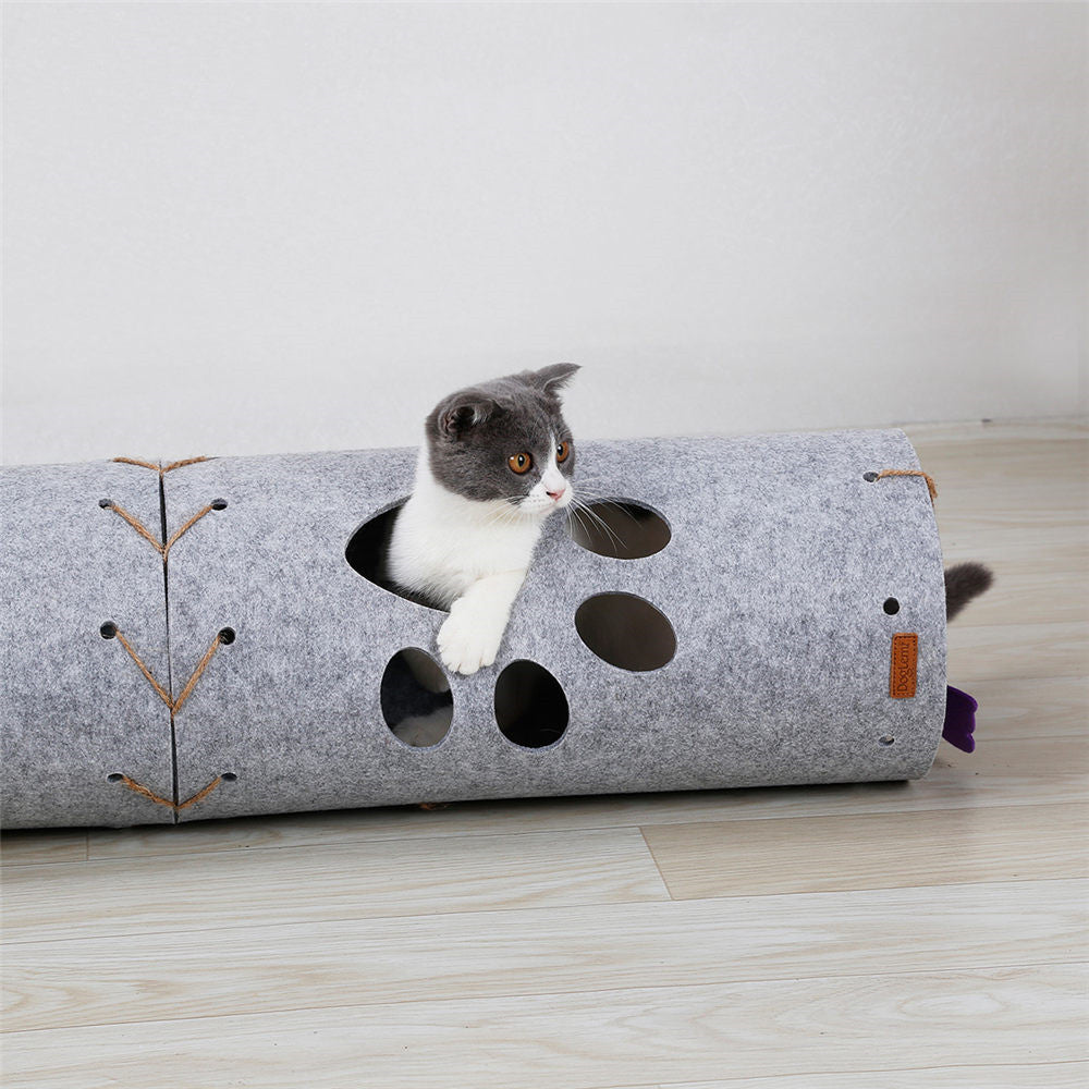 Felt Cloth Cat Tunnel Gomaki