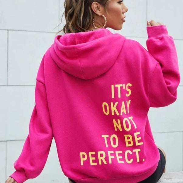 Women Oversized Printed Hoodie Gomaki