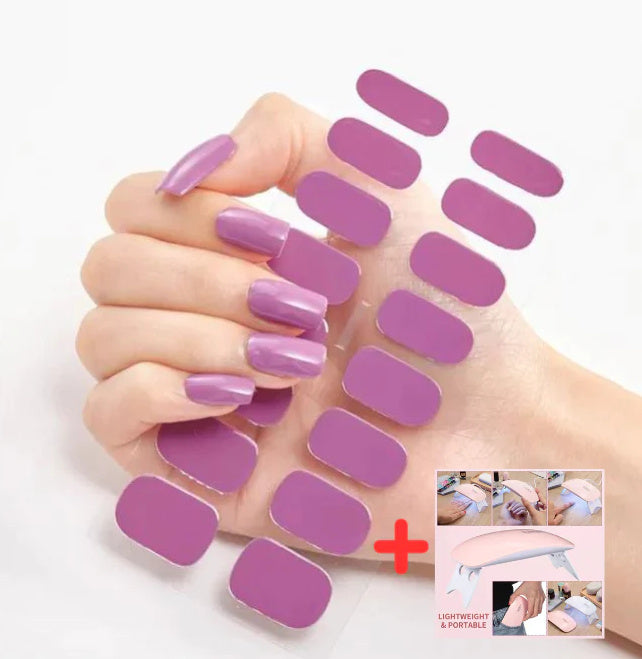 Wearing Nail Pads Baking Lamps Mini Handheld Folding Nails Gomaki