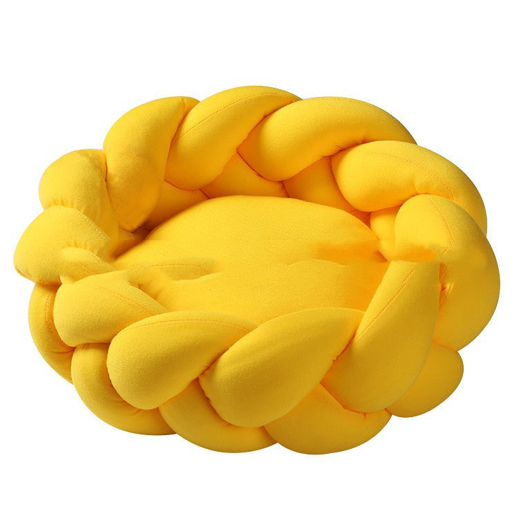 Handwoven CottonSoft Braided Pet Nest Gomaki