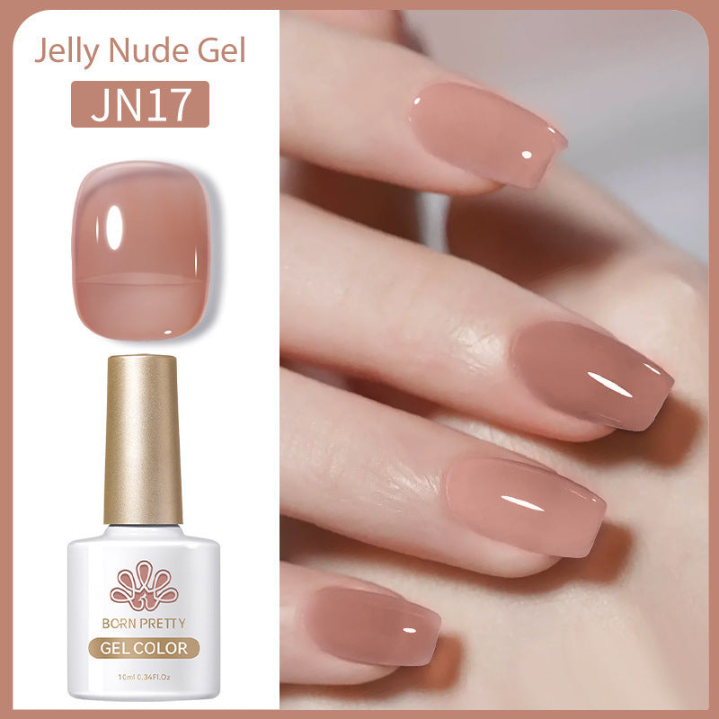 Born Pretty Jelly Nude Gel Nail Polish Gomaki