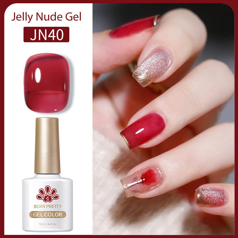 Born Pretty Jelly Nude Gel Nail Polish Gomaki