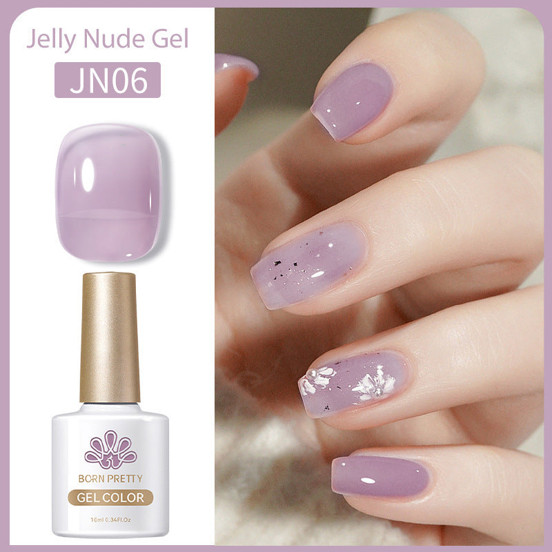 Born Pretty Jelly Nude Gel Nail Polish Gomaki