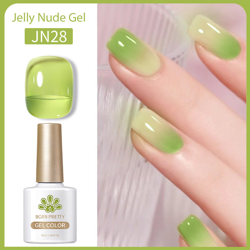 Born Pretty Jelly Nude Gel Nail Polish Gomaki