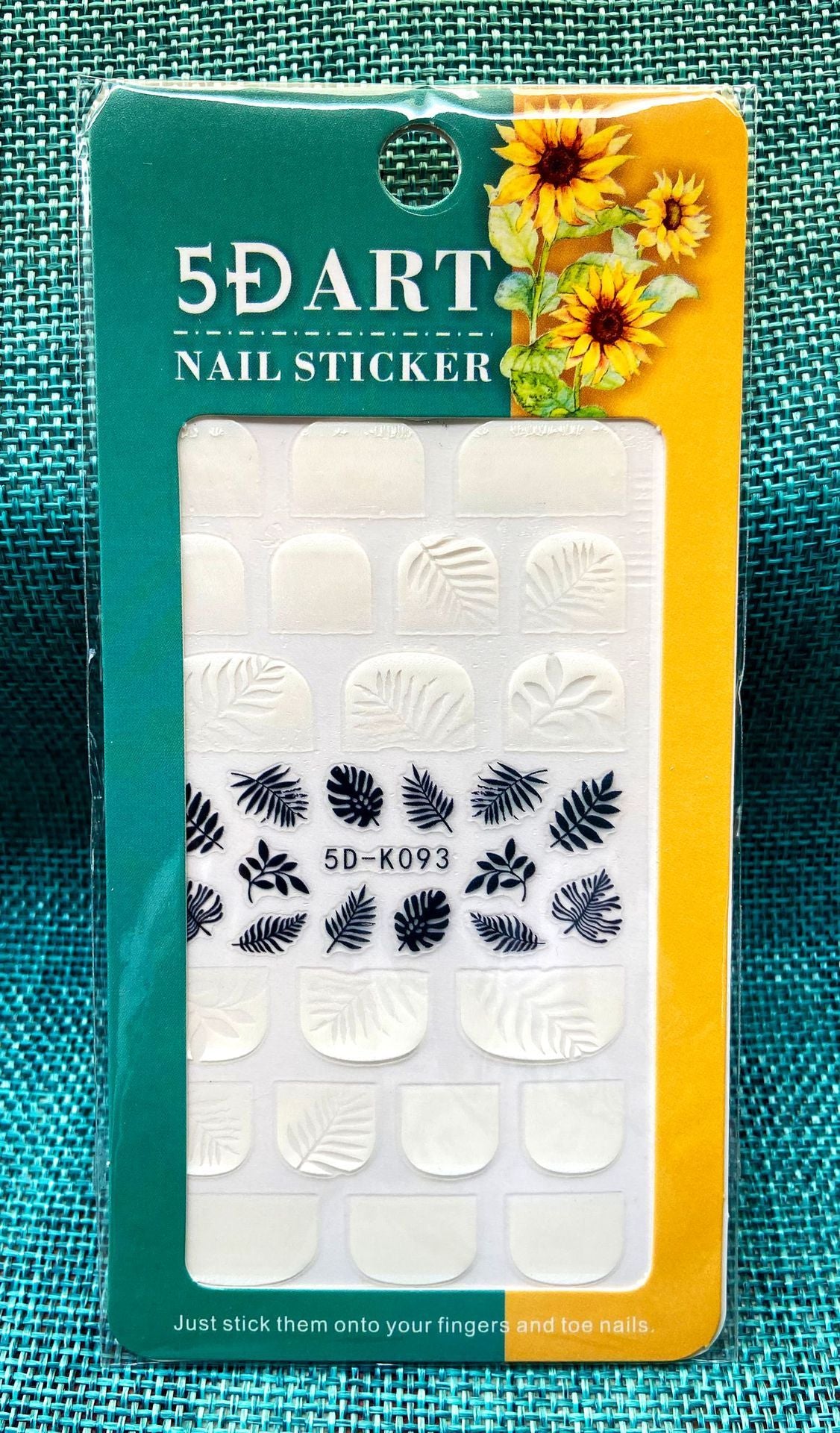 Art French Tip Nail Stickers Gomaki