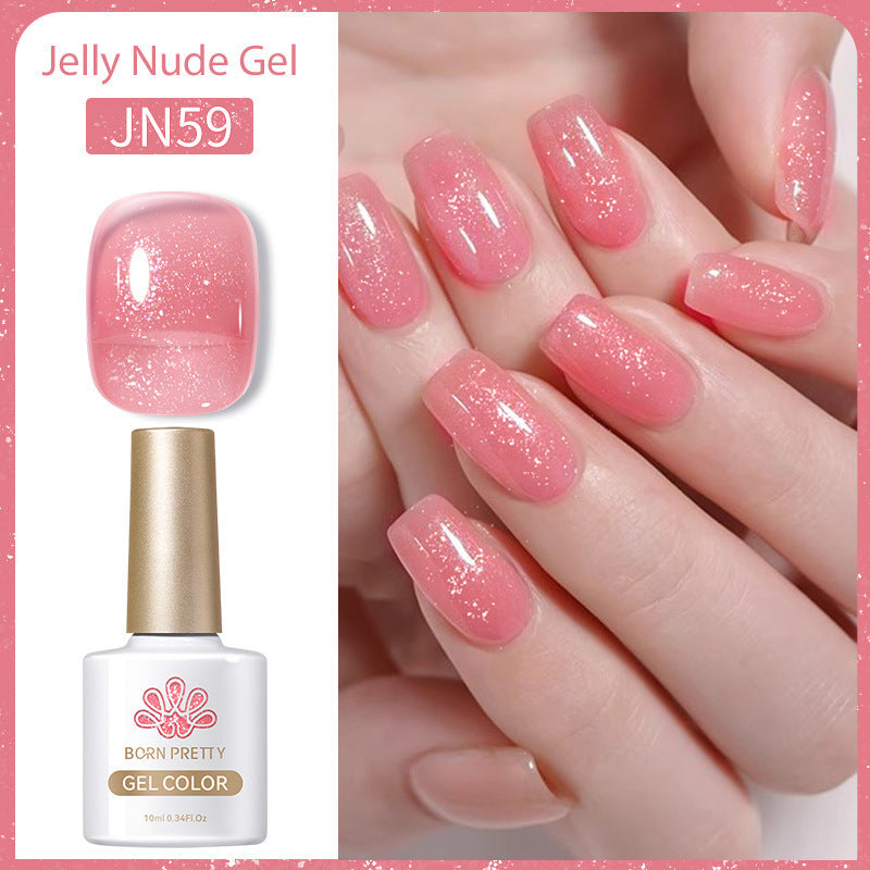 Born Pretty Jelly Nude Gel Nail Polish Gomaki