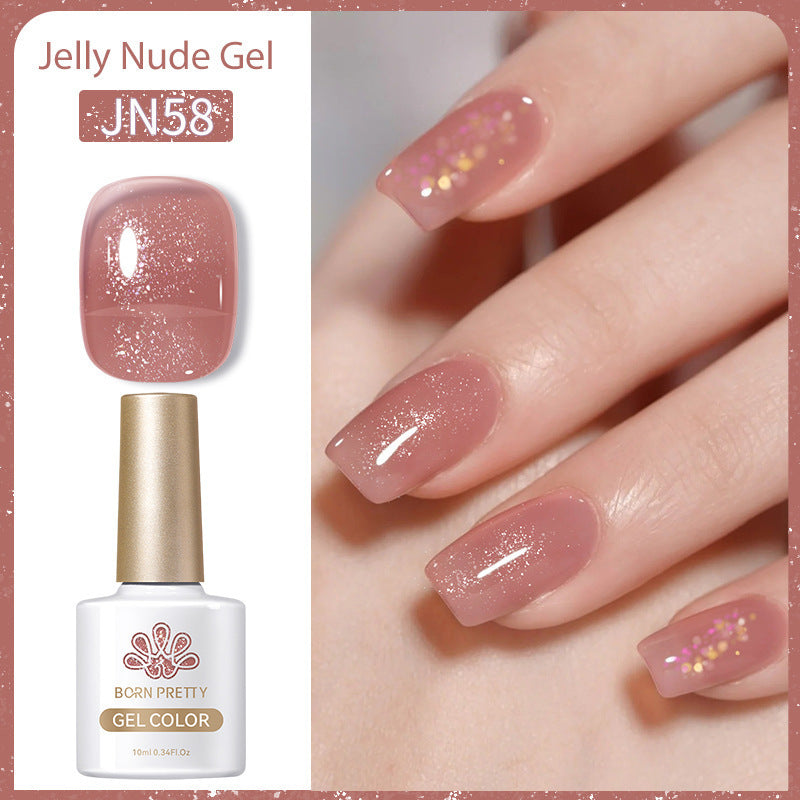 Born Pretty Jelly Nude Gel Nail Polish Gomaki
