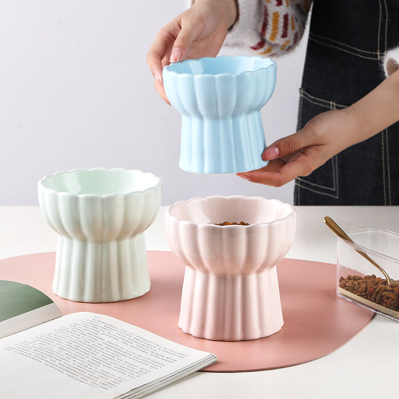 Ceramic Pet Food Bowl Gomaki