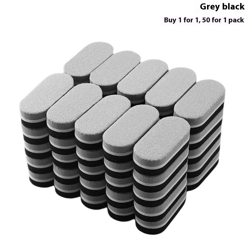 Mini Pink Sponge Buffers for Manicure and Pedicure Gomaki