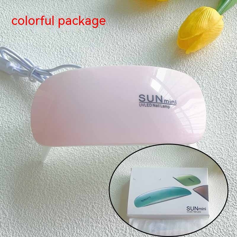 Wearing Nail Pads Baking Lamps Mini Handheld Folding Nails Gomaki